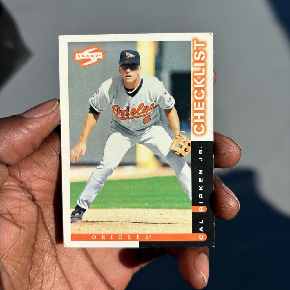 Cal Ripken Jr. Orioles Baseball Card